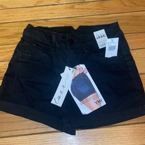 NWT YMI high rise 10” front rise shorts
